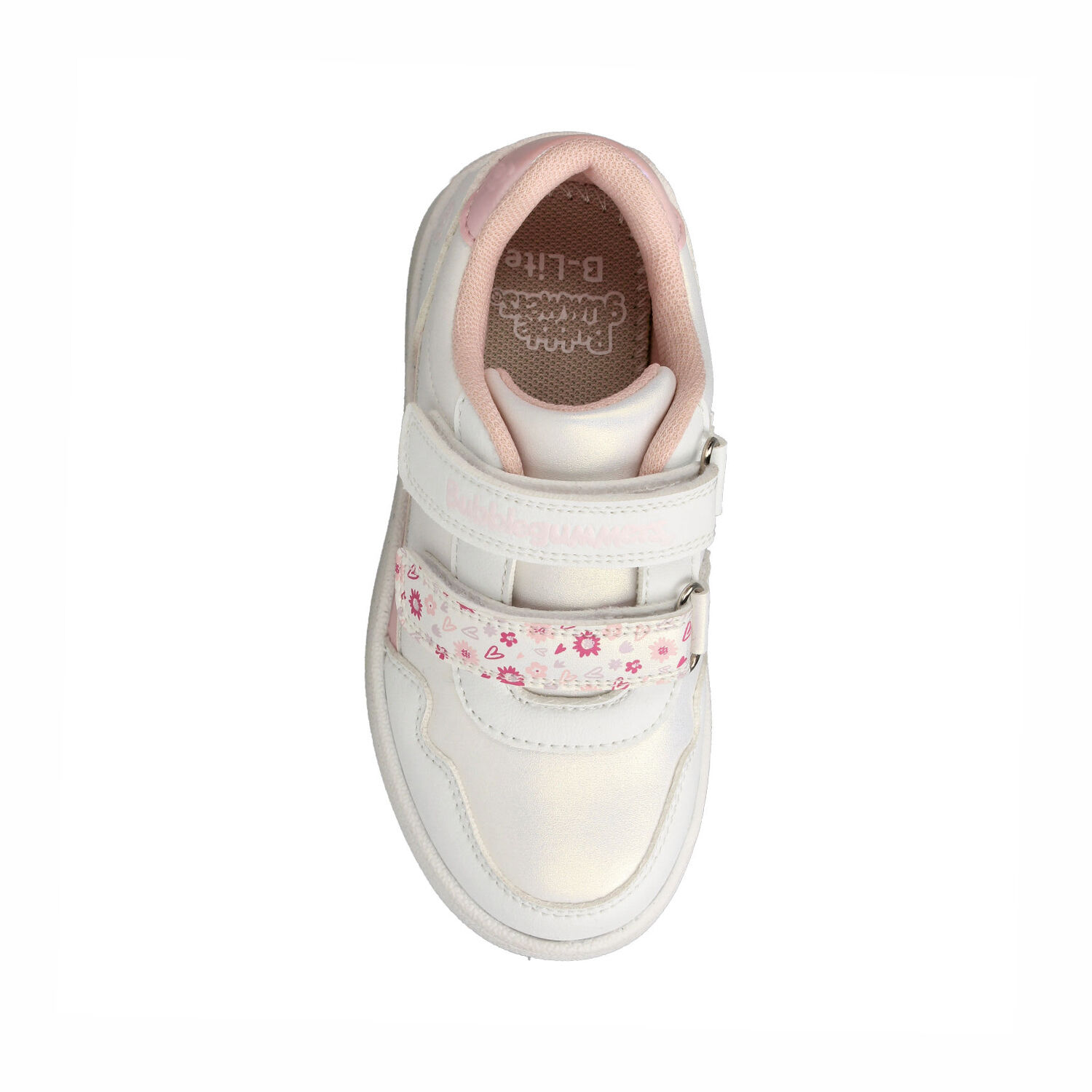 Zapatilla Ni&ntilde;a Bubblegummers Clavel Blanco - Rosa image number 3.0